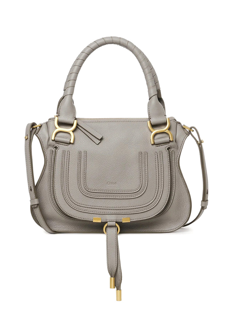 SMALL MARCIE BAG IN GRENADE LEATHER
