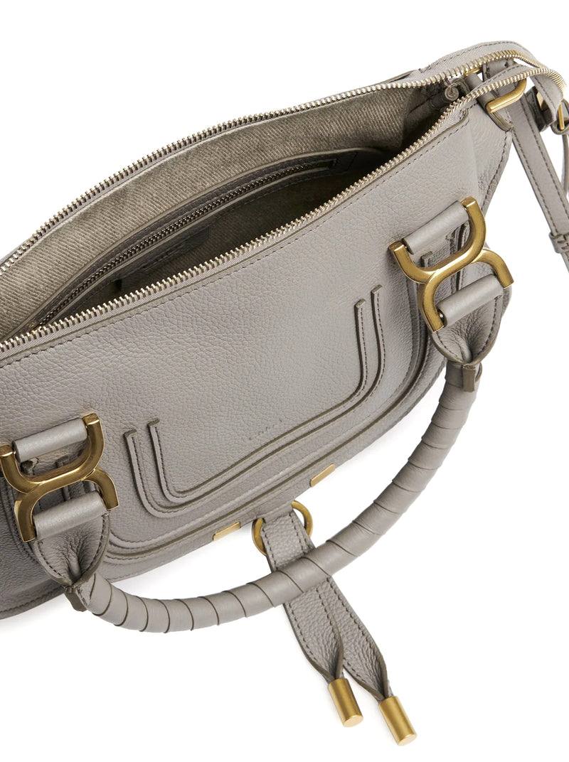 SMALL MARCIE BAG IN GRENADE LEATHER