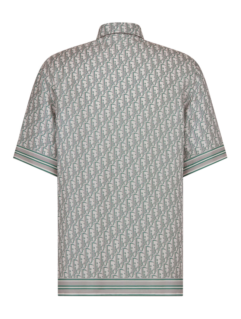 DIOR OBLIQUE SHORT SLEEVED SHIRT