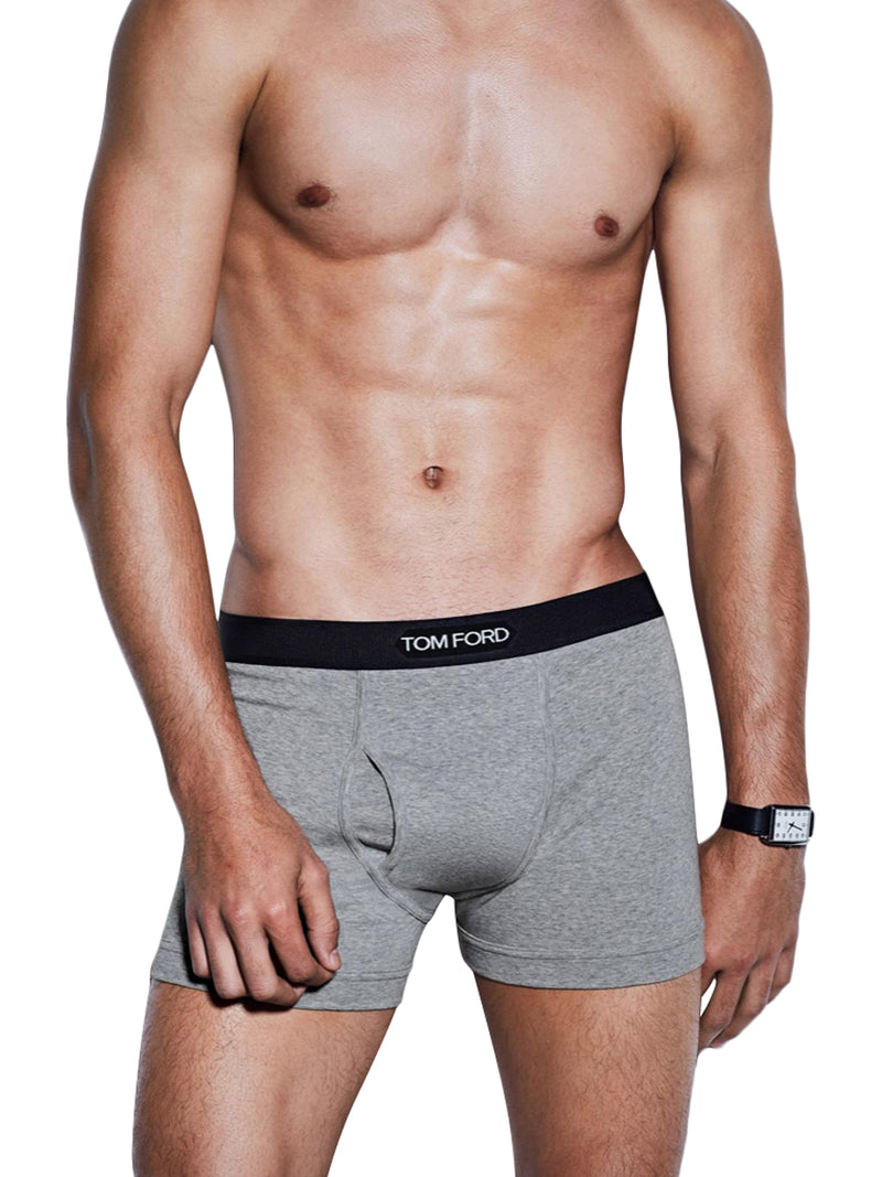 COTTON BOXER BRIEFS TWO PACK