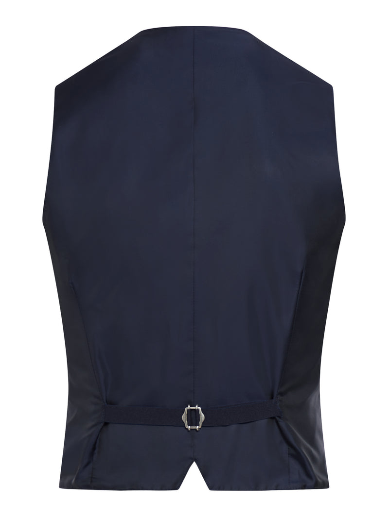 TAILORED WOOL SUIT WITH VEST