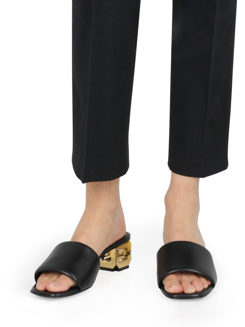 G CUBE SANDAL IN SMOOTH LEATHER – Suit Negozi Eu