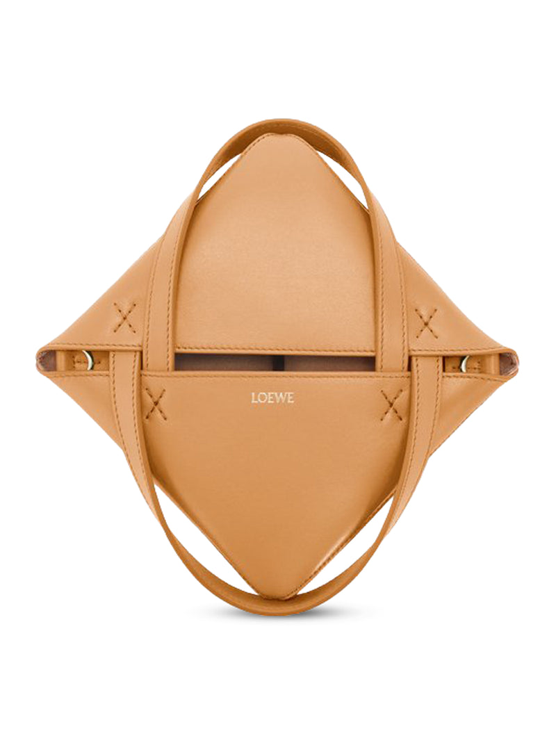 PUZZLE FOLD TOTE BAG IN POLISHED CALFSKIN