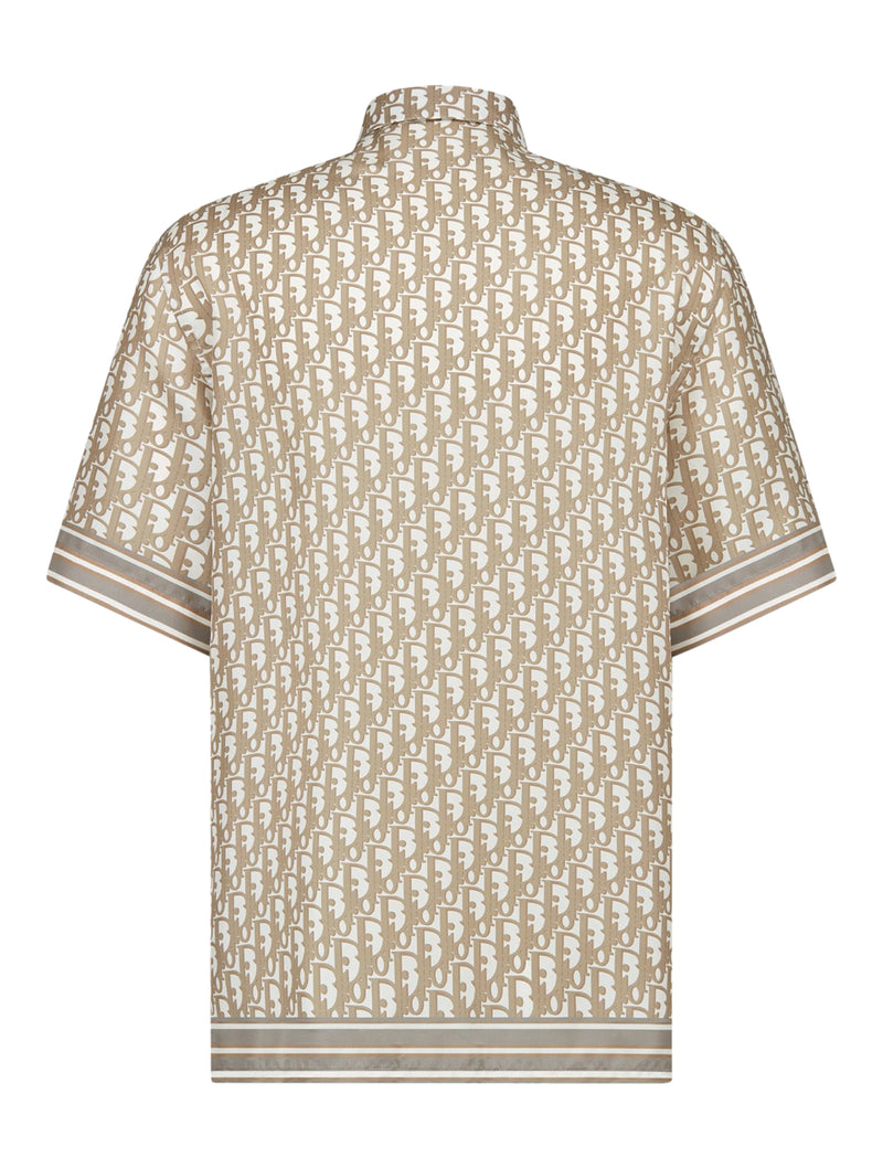 CAMICIA A MANICHE CORTE DIOR OBLIQUE
