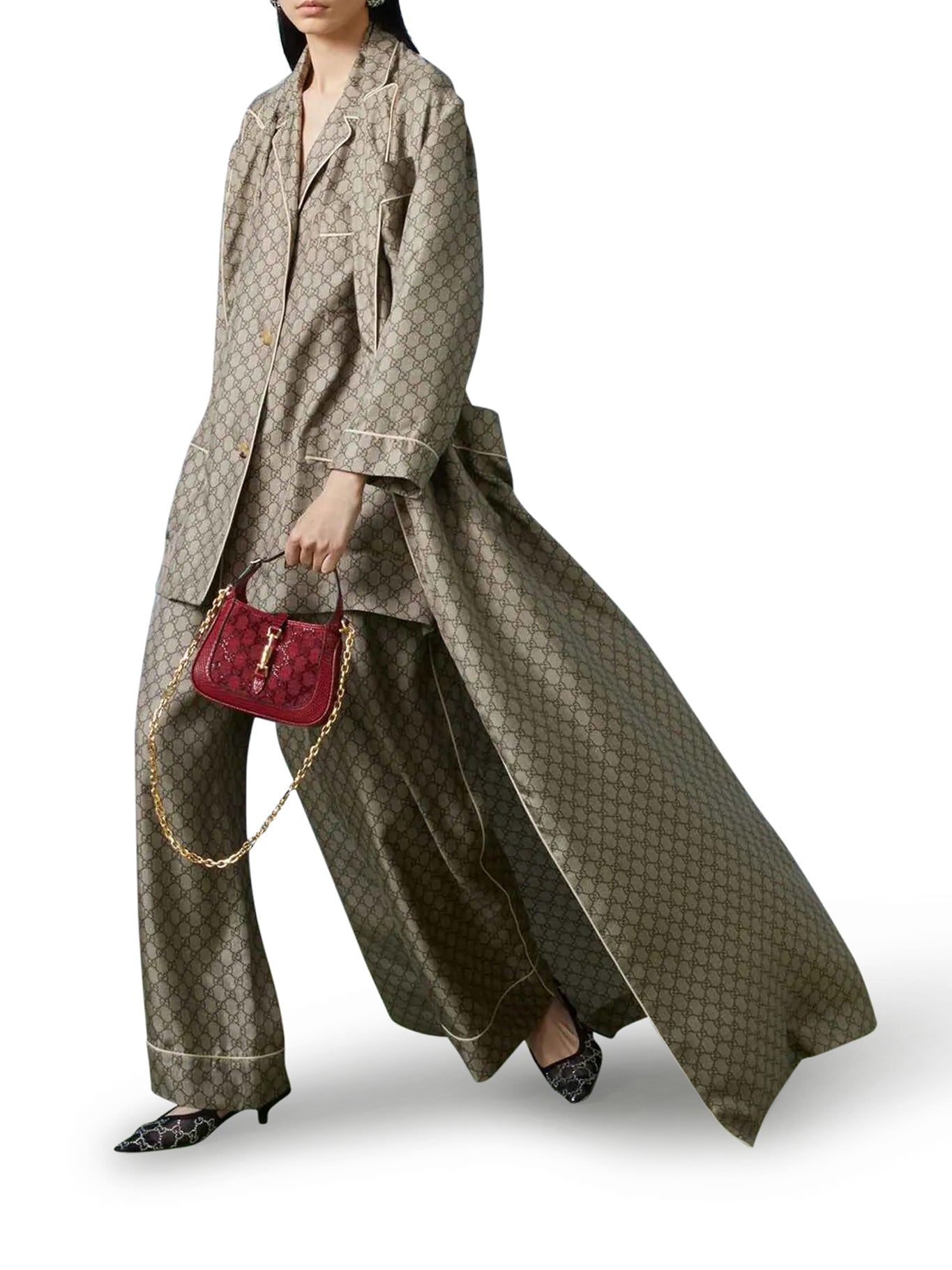 GG SUPREME SILK SHIRT