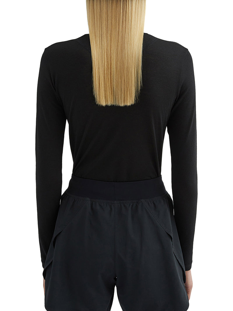 LIGHTWEIGHT WOOL BLEND HIGH NECK T-SHIRT