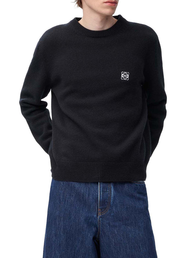 WOOL SWEATER WITH ANAGRAM