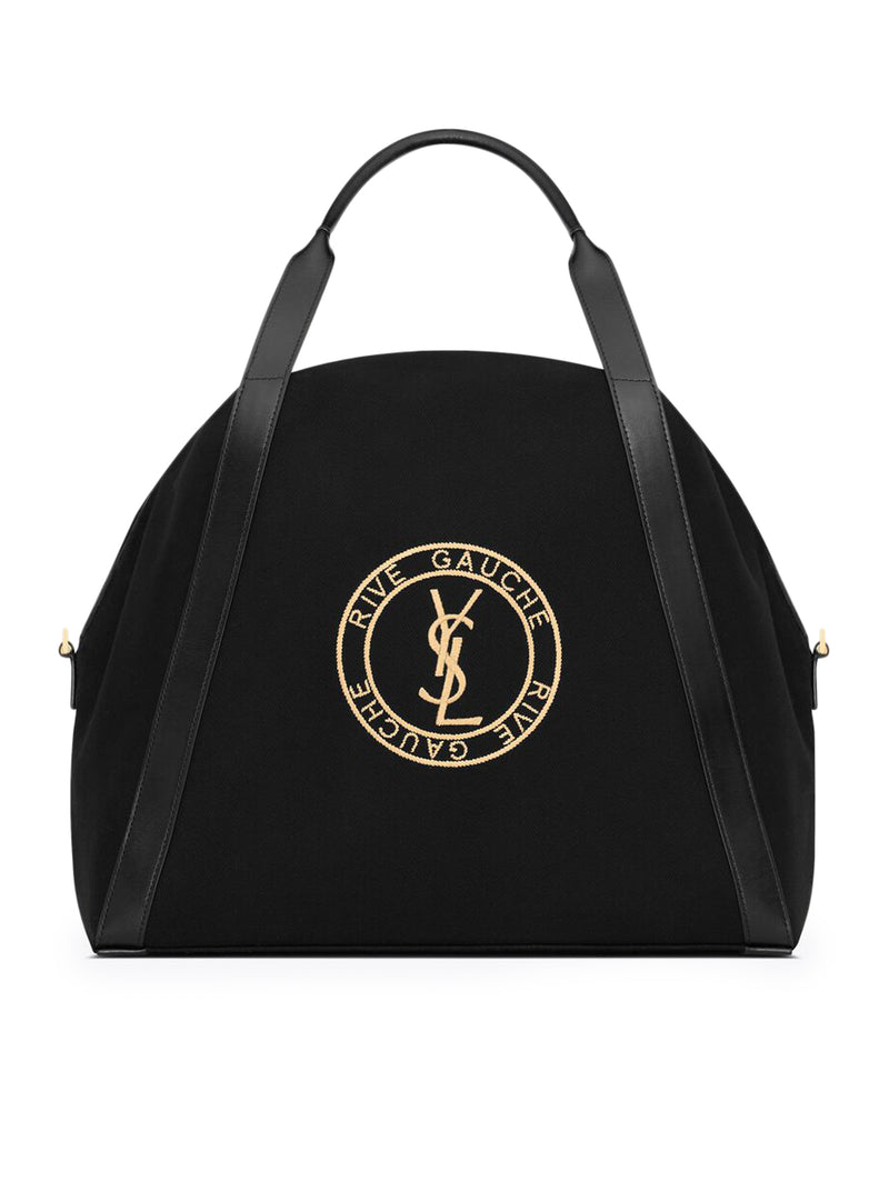 RIVE GAUCHE BOWLING TOTE IN CANVAS