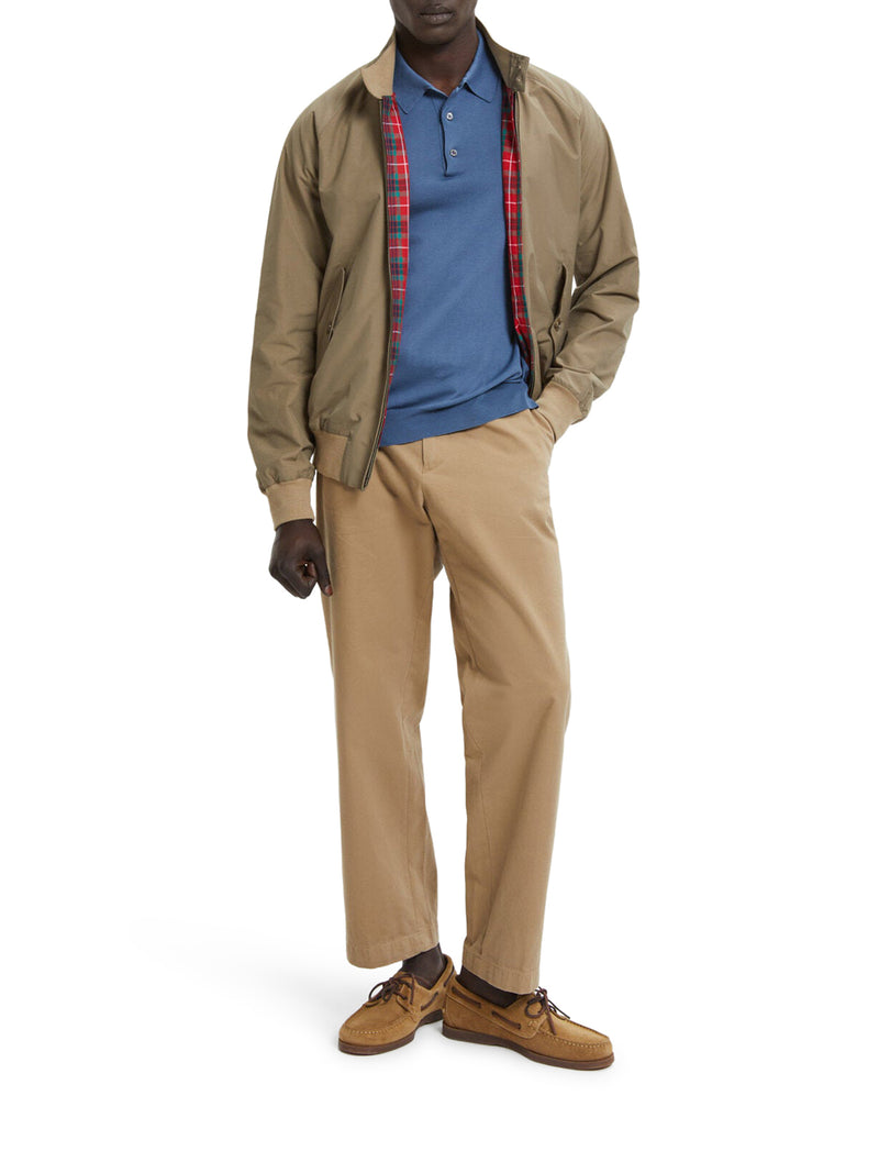 G9 HARRINGTON JACKET IN COTTON BLEND