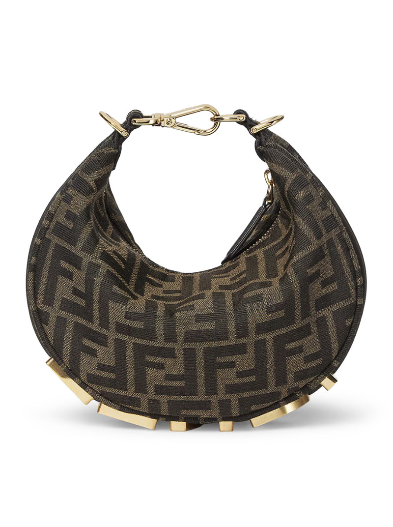 FENDIGRAPHY MINIBAG IN FF JACQUARD FABRIC