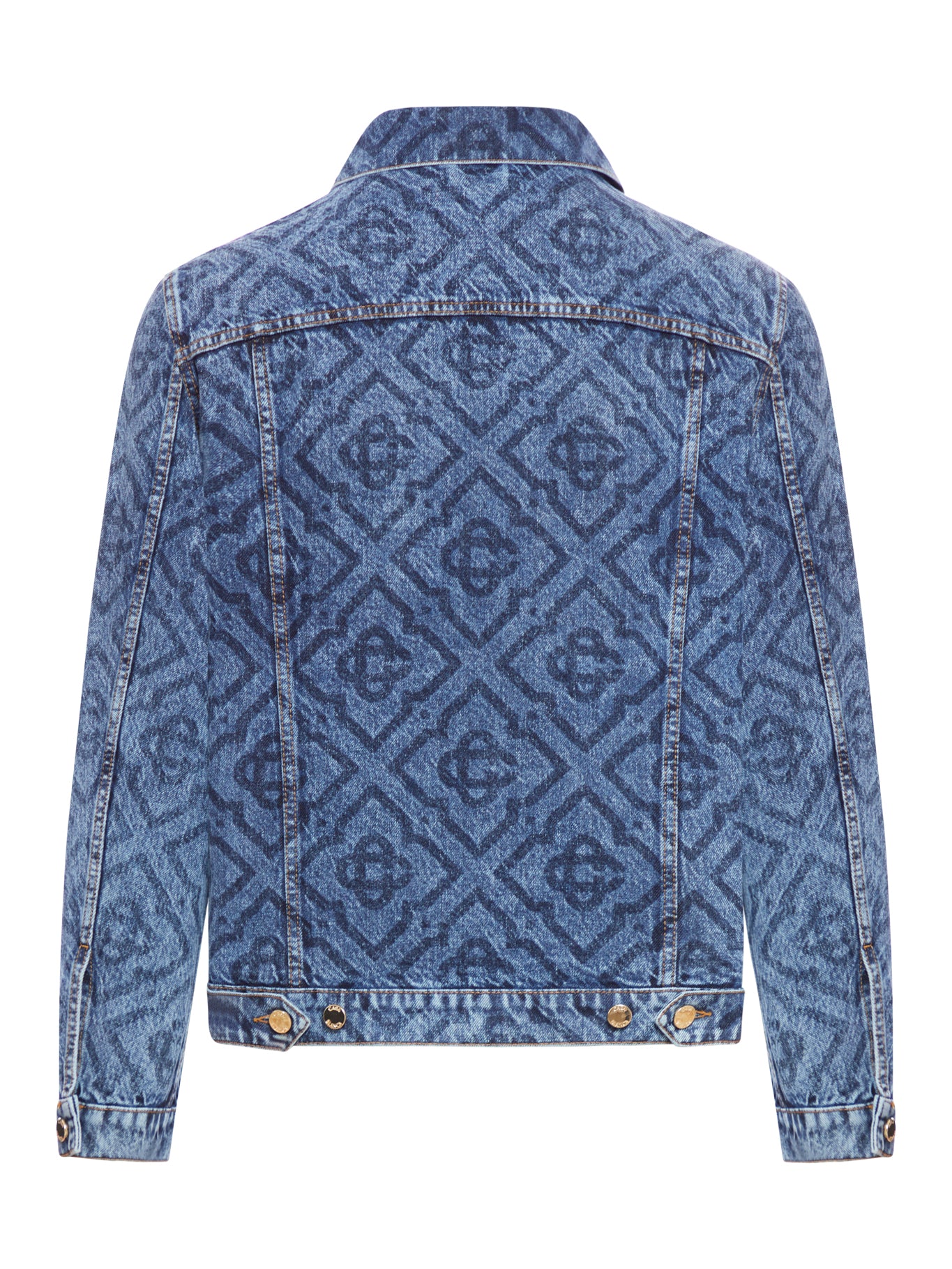 Laser Monogram Denim Jacket