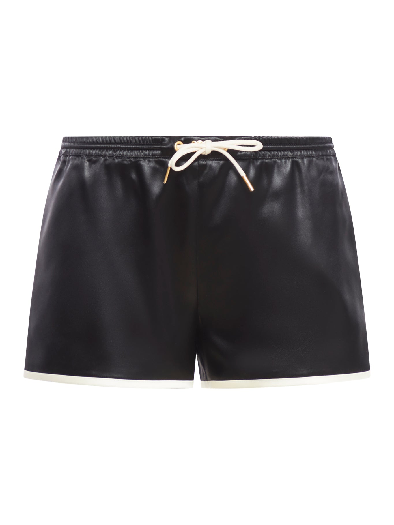 shorts in acetate fabric