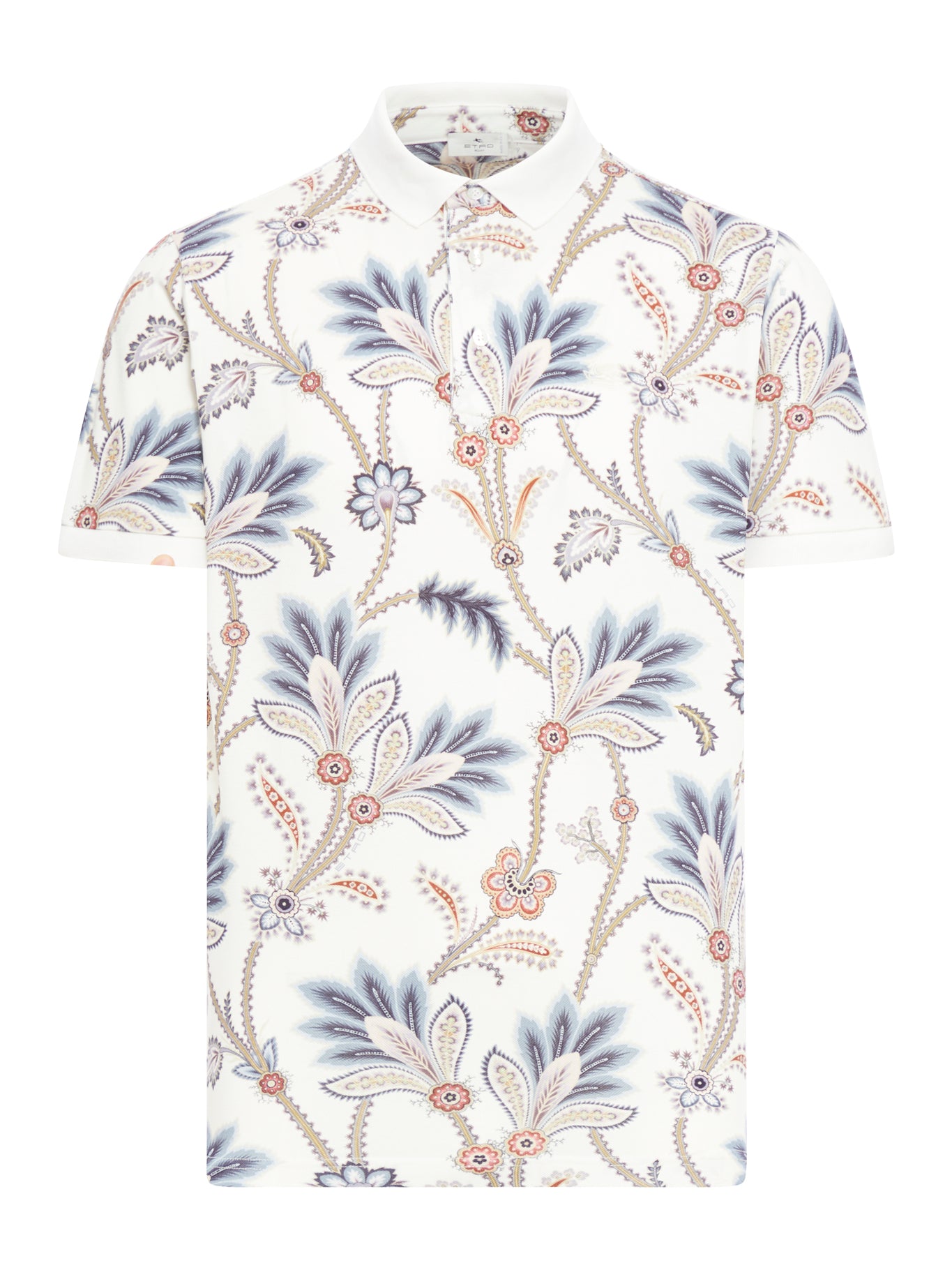 botanical-print shirt