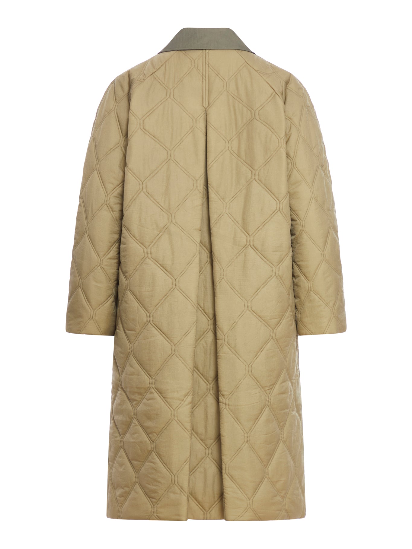 long quilted jacket
