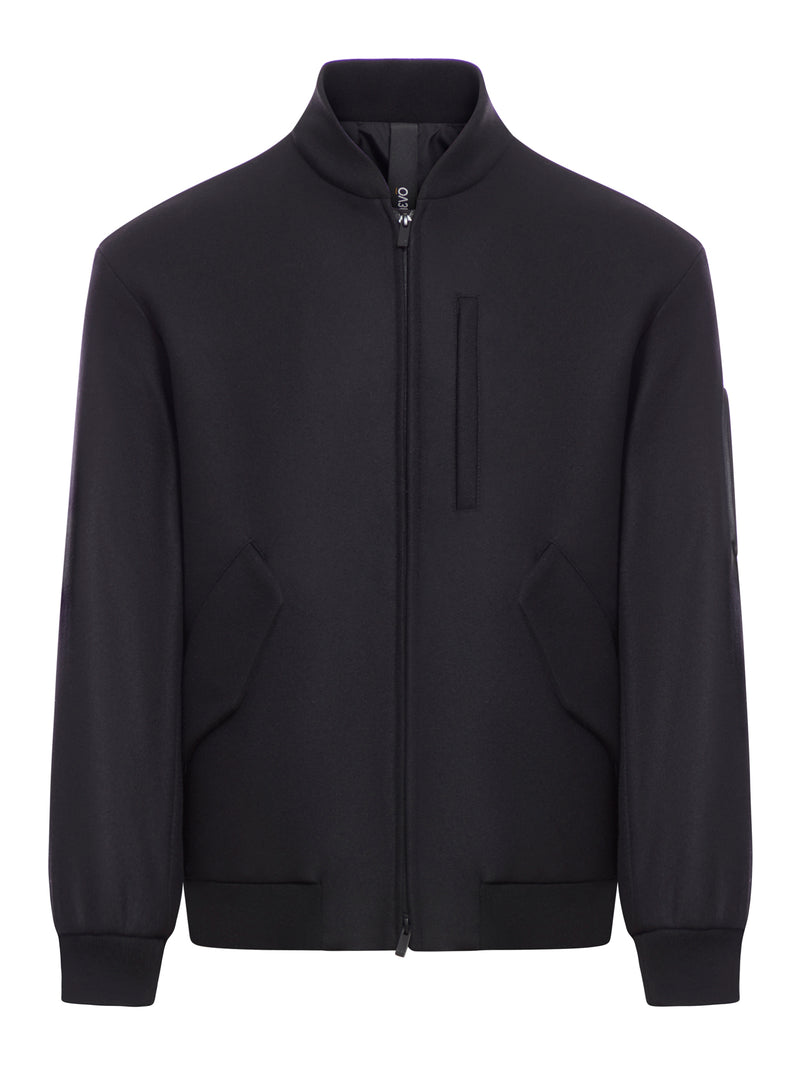 CASHMERE WOOL BOMBER