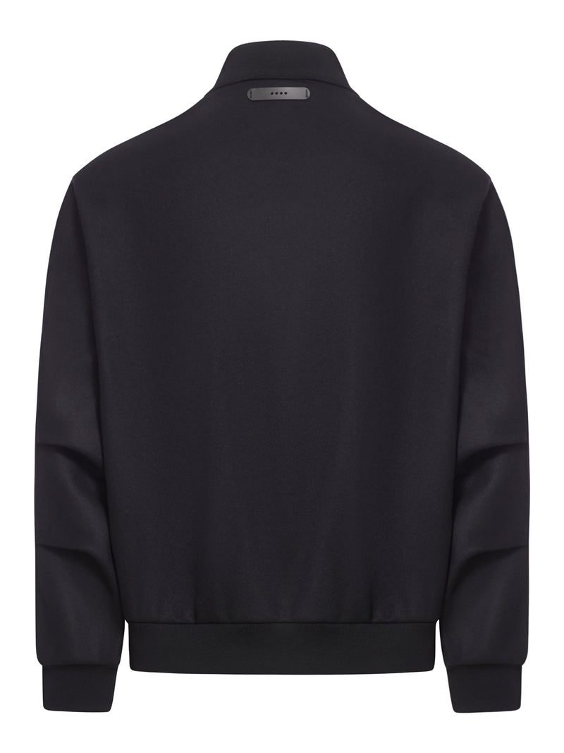 CASHMERE WOOL BOMBER