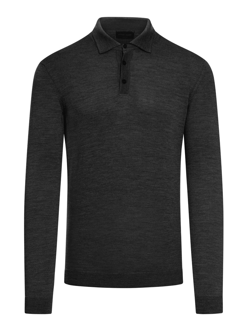 merino polo shirt