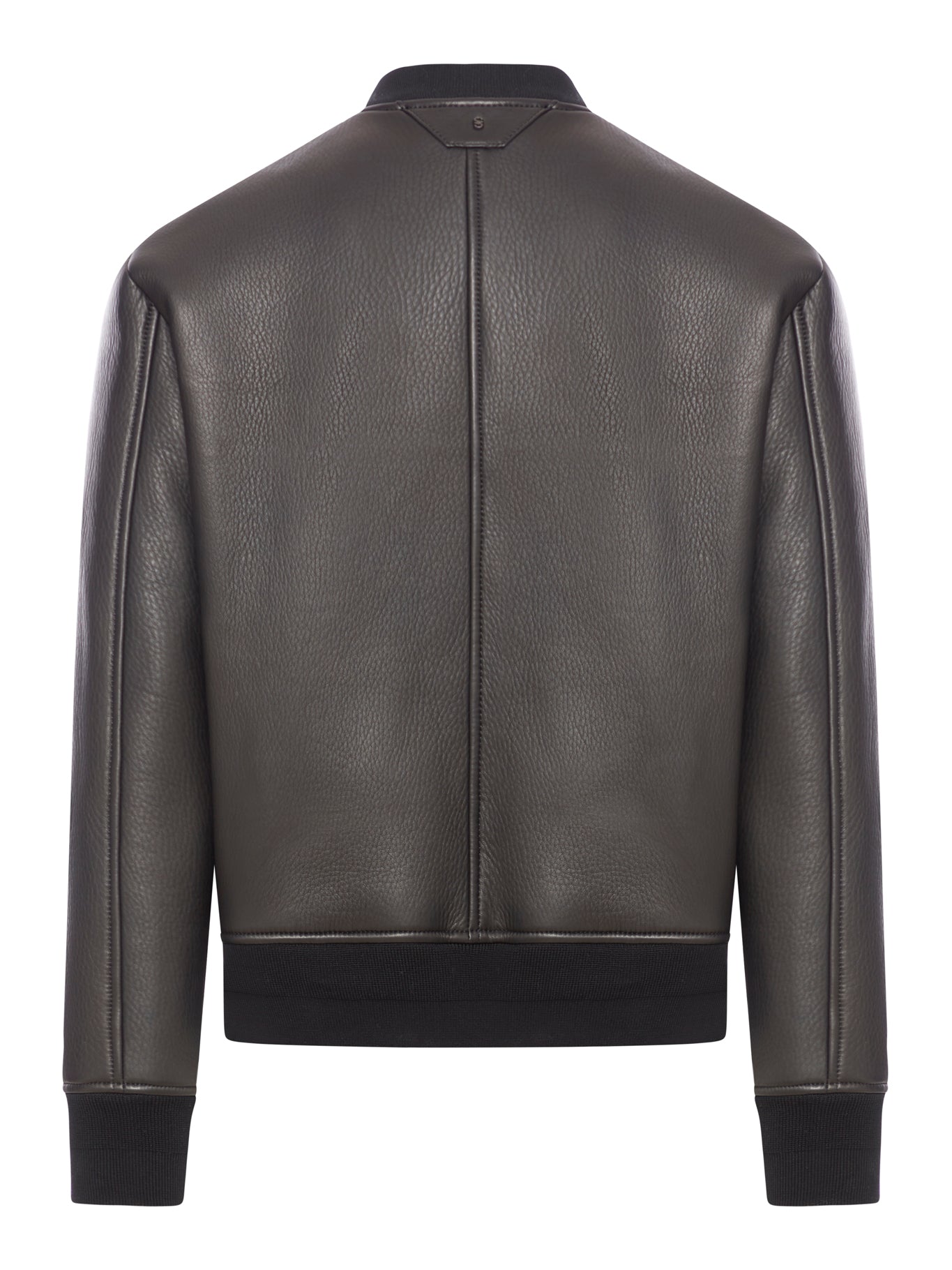 Leather Bomber Jacket