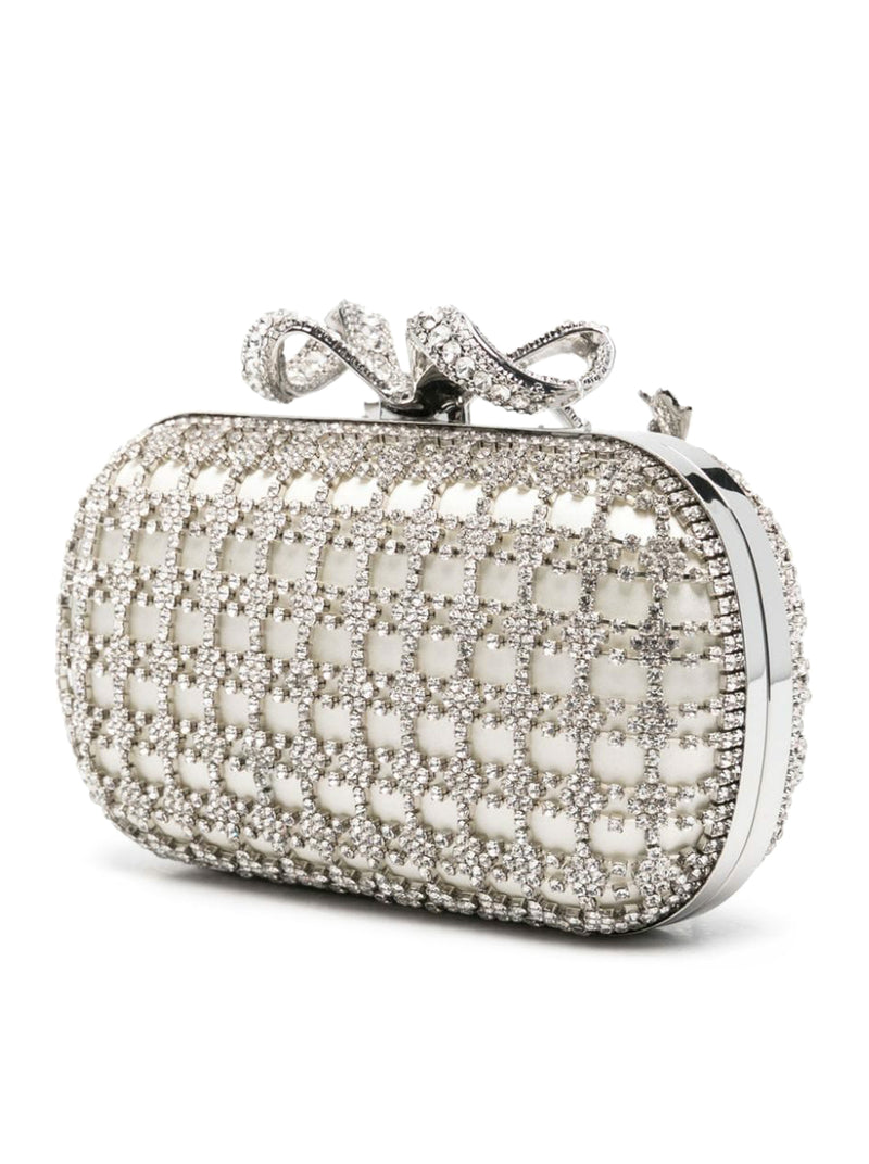 Clutch with decoration