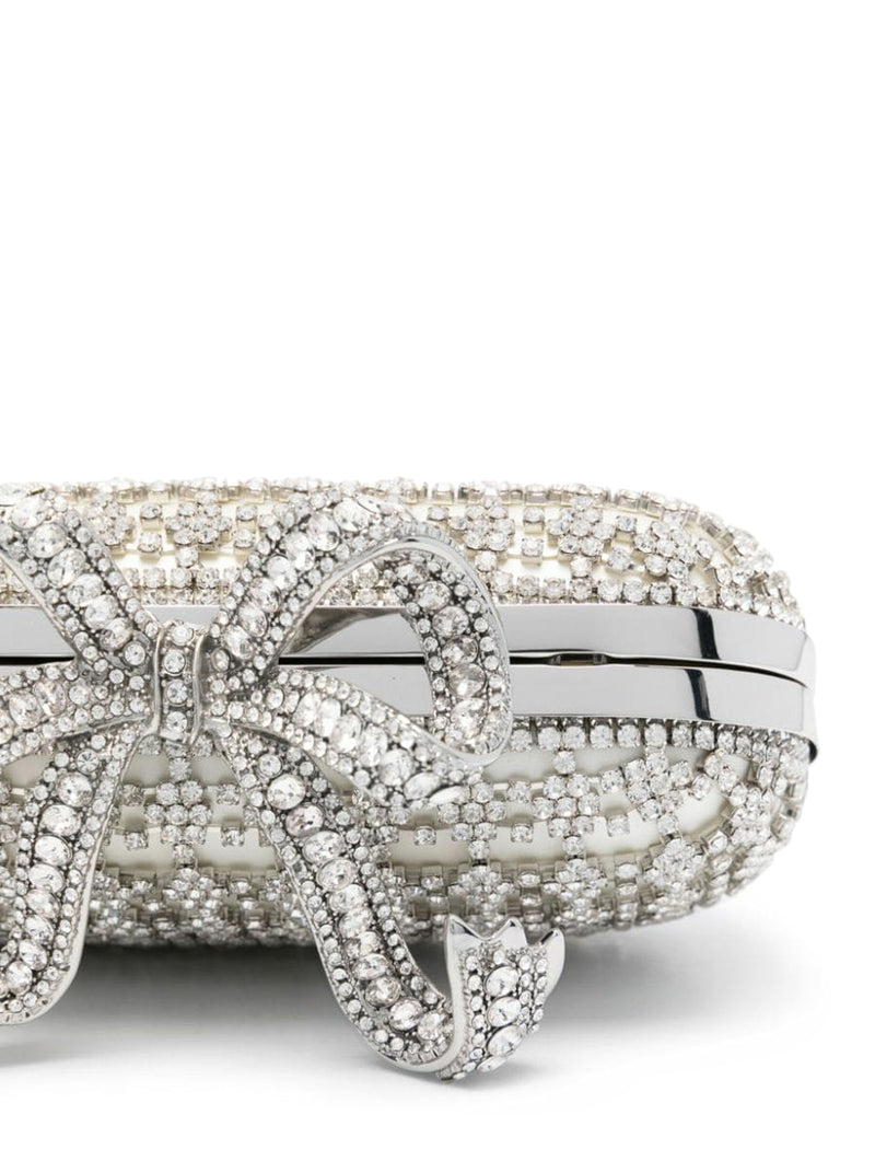 Clutch with decoration