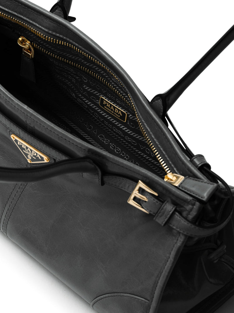 MEDIUM LEATHER HANDBAG