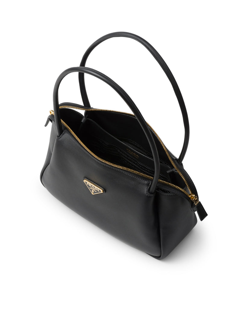 Medium leather handbag