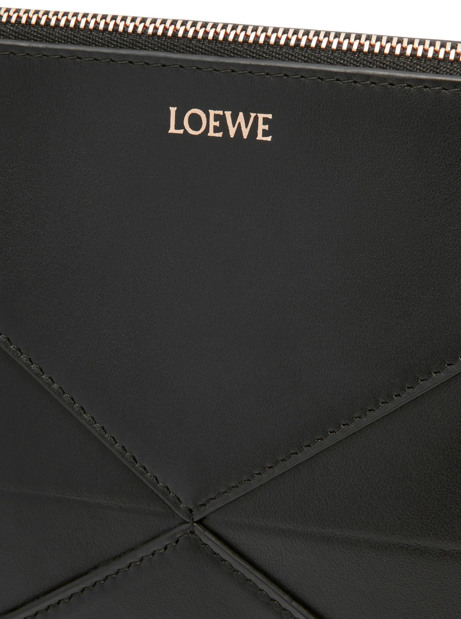 PUZZLE FOLD POUCH IN POLISHED CALFSKIN