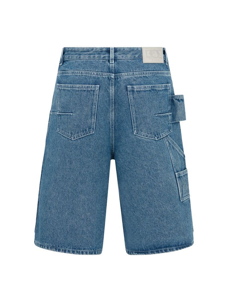 Cannage carpenter style Bermuda shorts