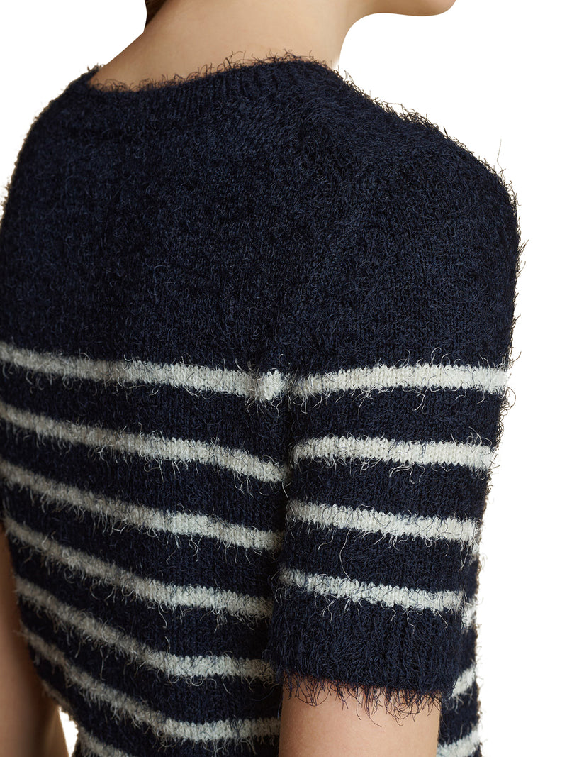 Luphia sweater in wool and silk blend