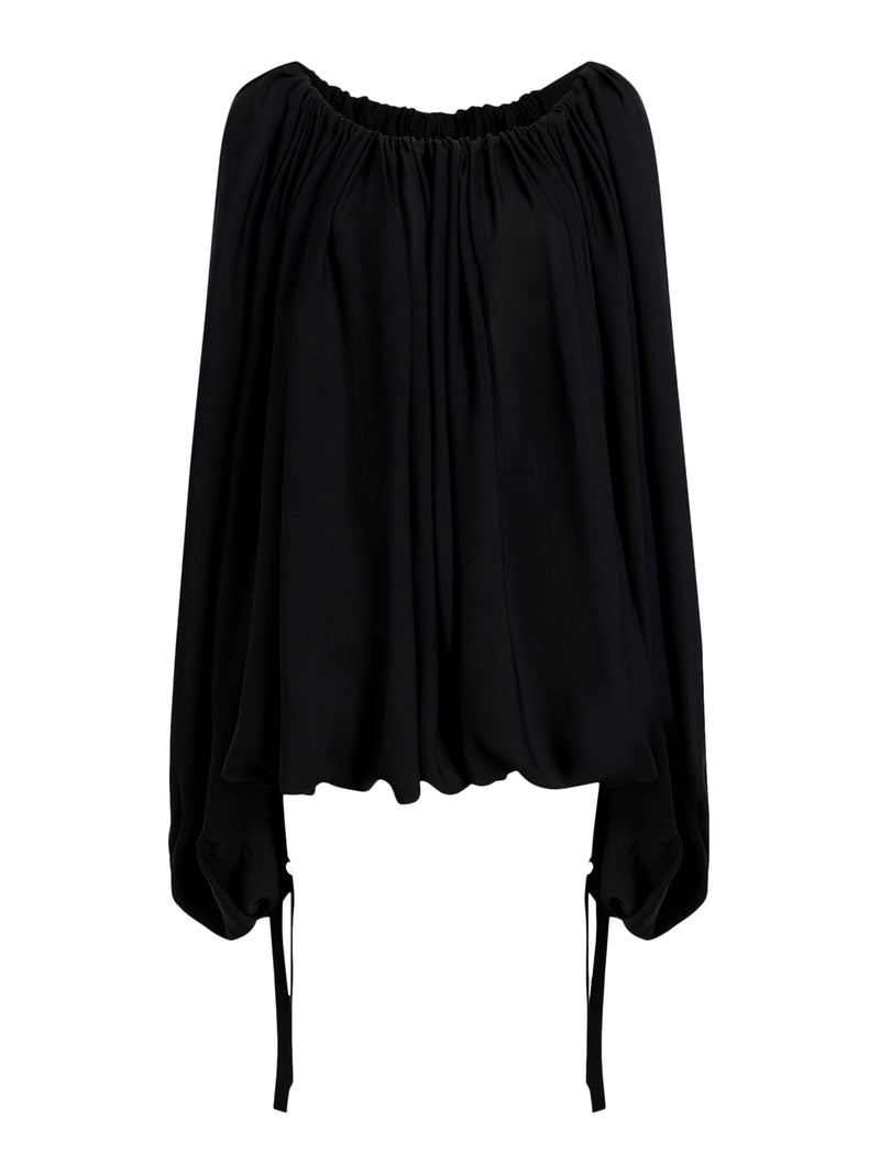 silk georgette top