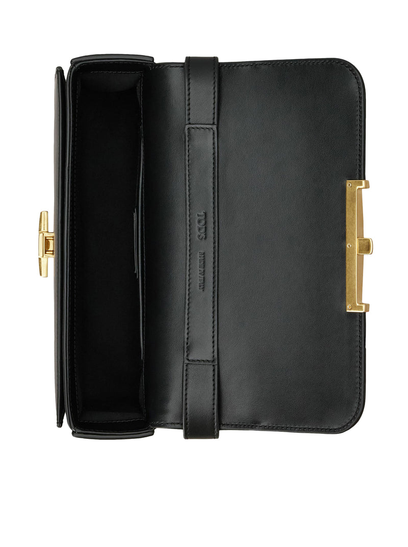 T Timeless Shoulder Bag in Micro Leather