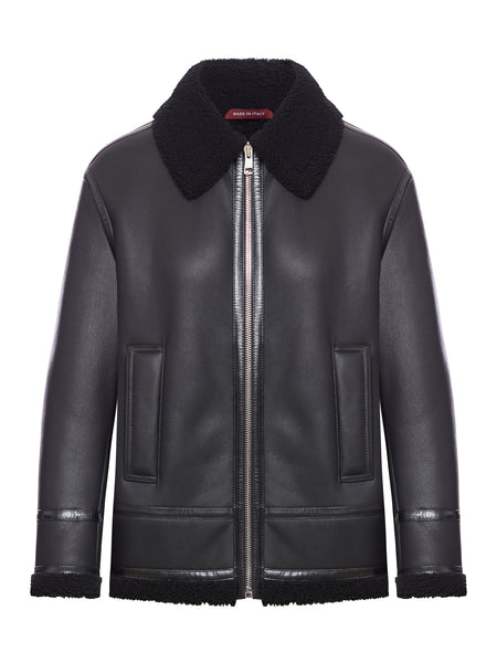 GUCCI LEATHER BIKER