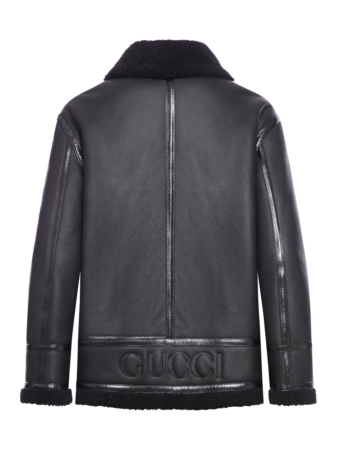 GUCCI LEATHER BIKER