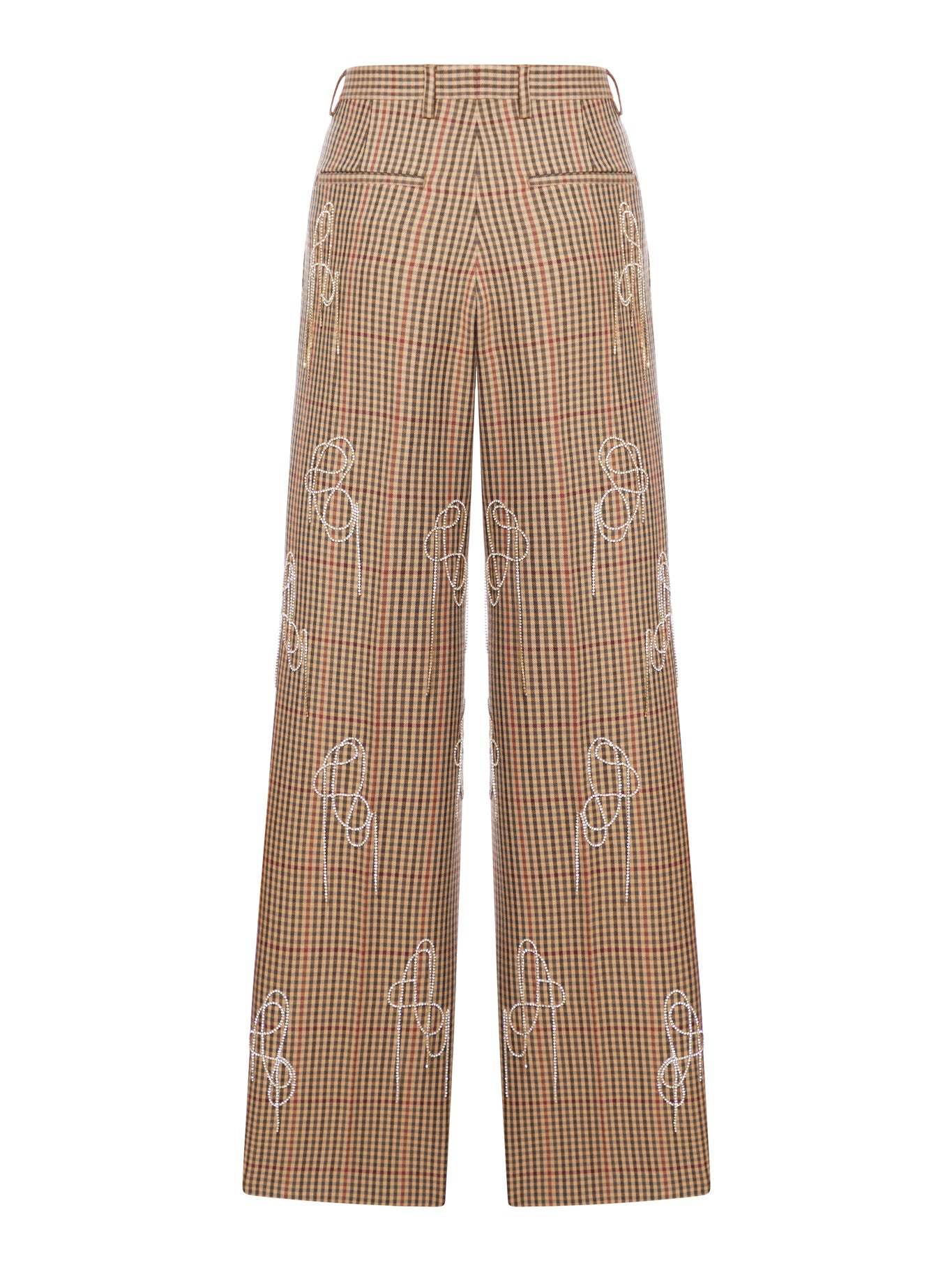 Printed Porter trousers