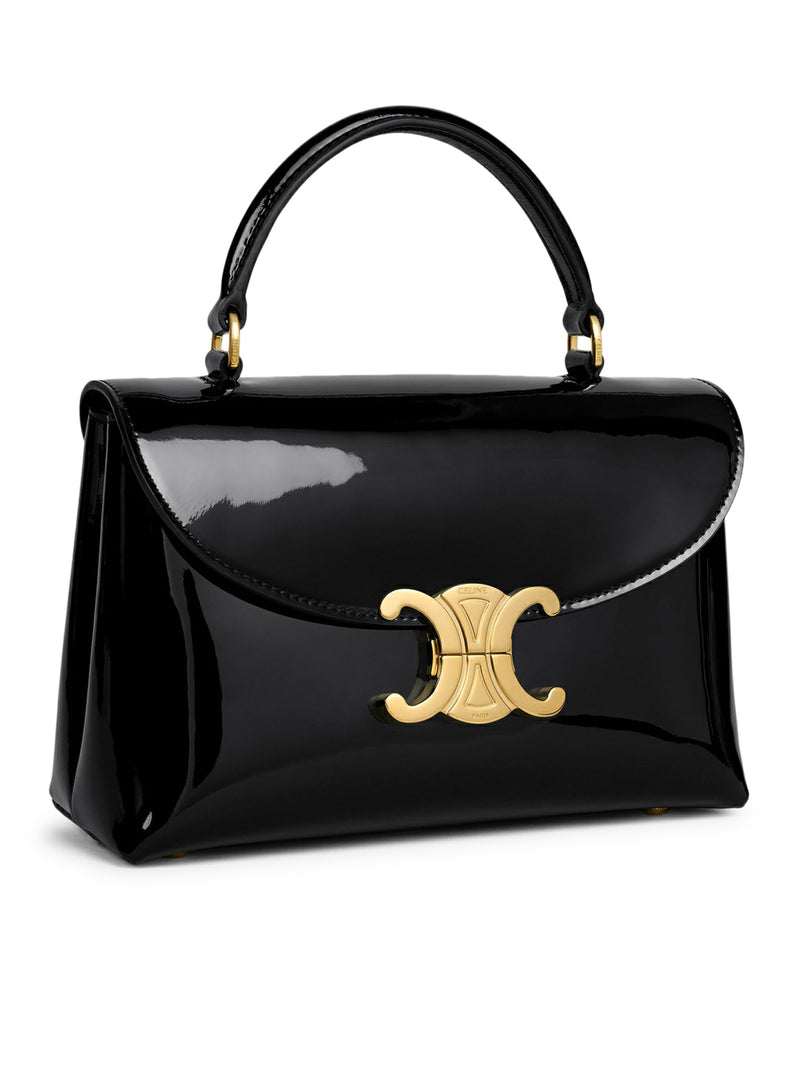 NINO TEEN BAG IN PAINTED CALF LEATHER BLACK