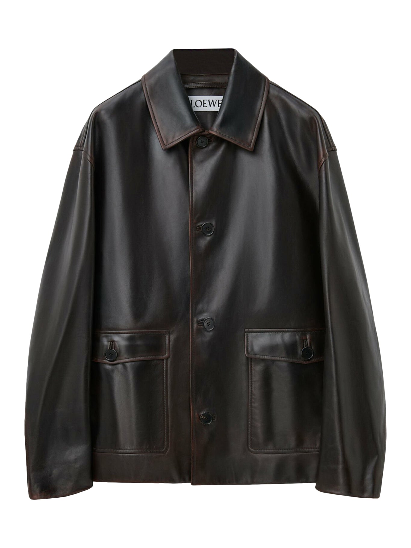 Calfskin nappa jacket