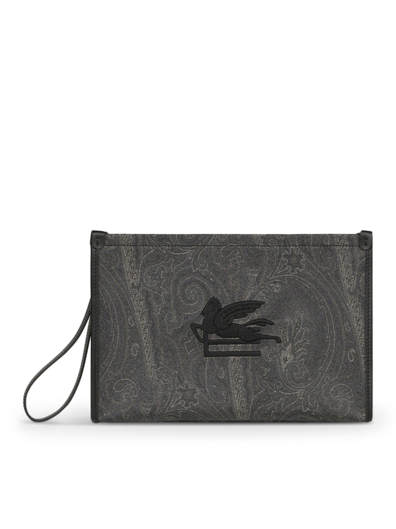LARGE PAISLEY POUCH WITH PEGASO