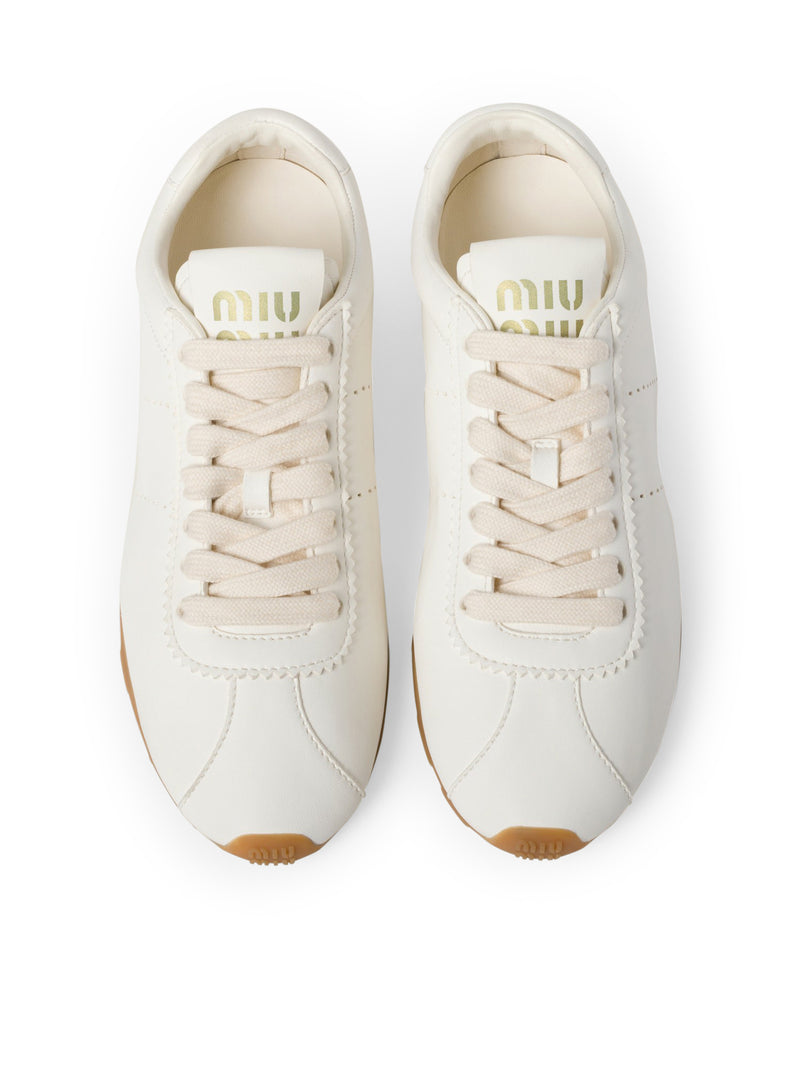 Nappa leather sneakers