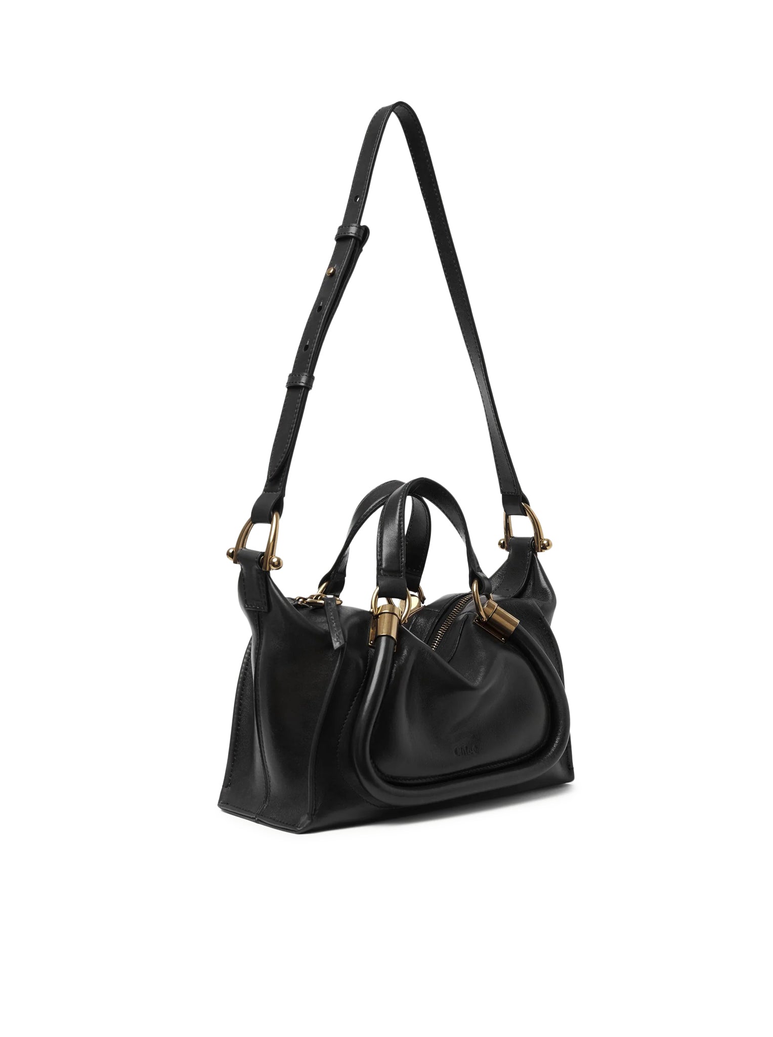 SMALL PARATY 24 BAG IN SHINY LEATHER