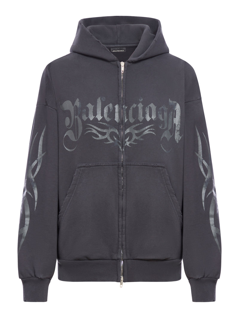 ZIP-UP HOODIE TACKY MOLLETON ARCHETYPE