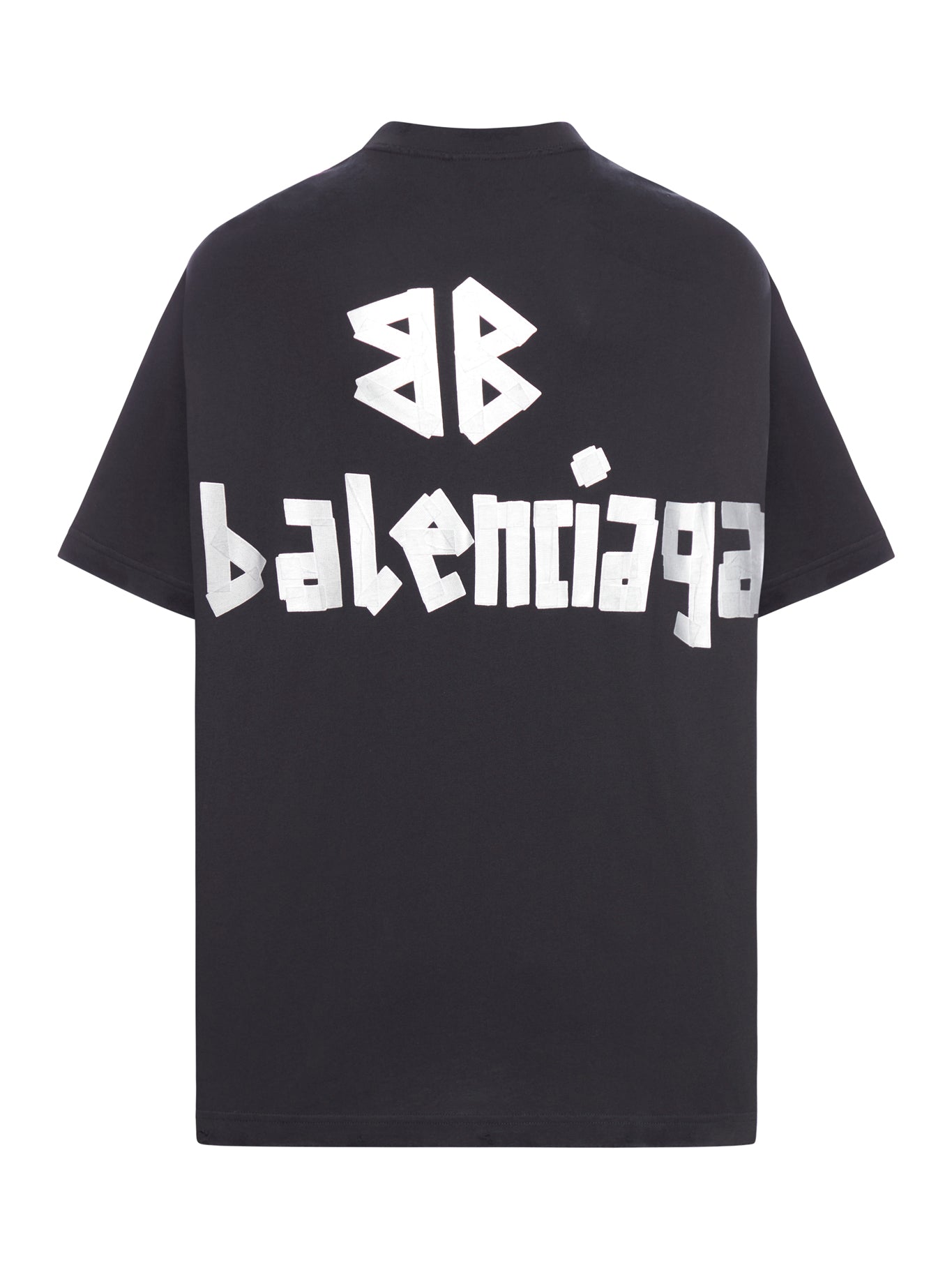 NEW TAPE TYPE MEDIUM FIT T-SHIRT IN BLACK