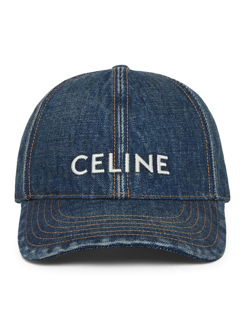 CELINE BASEBALL HAT WITH TRAIL WASH TRAIL WASHING