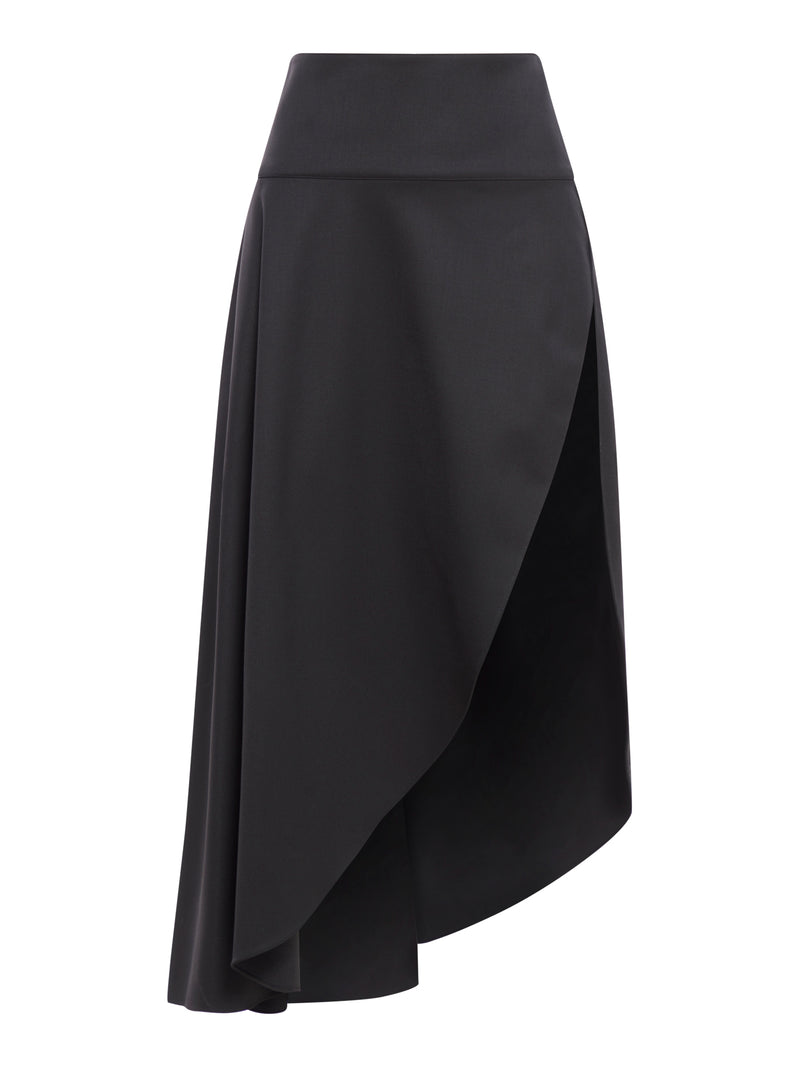 asymmetric skirt