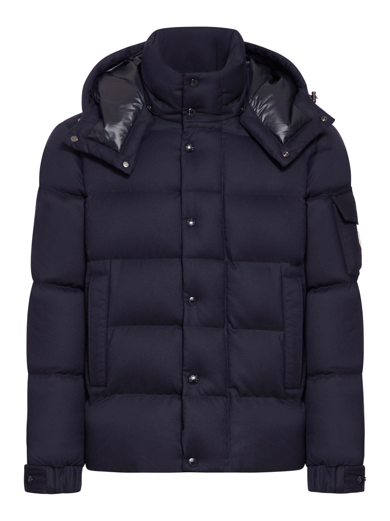 VEZERE FLANNEL SHORT DOWN JACKET