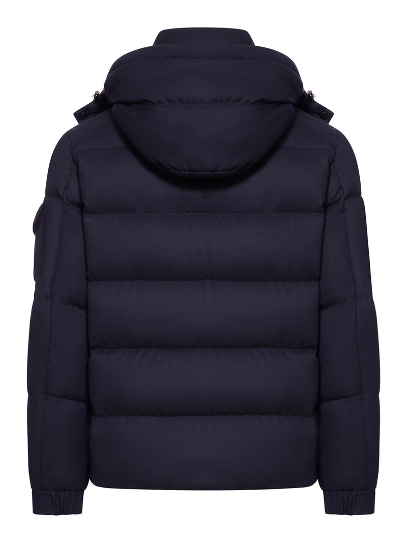 VEZERE FLANNEL SHORT DOWN JACKET