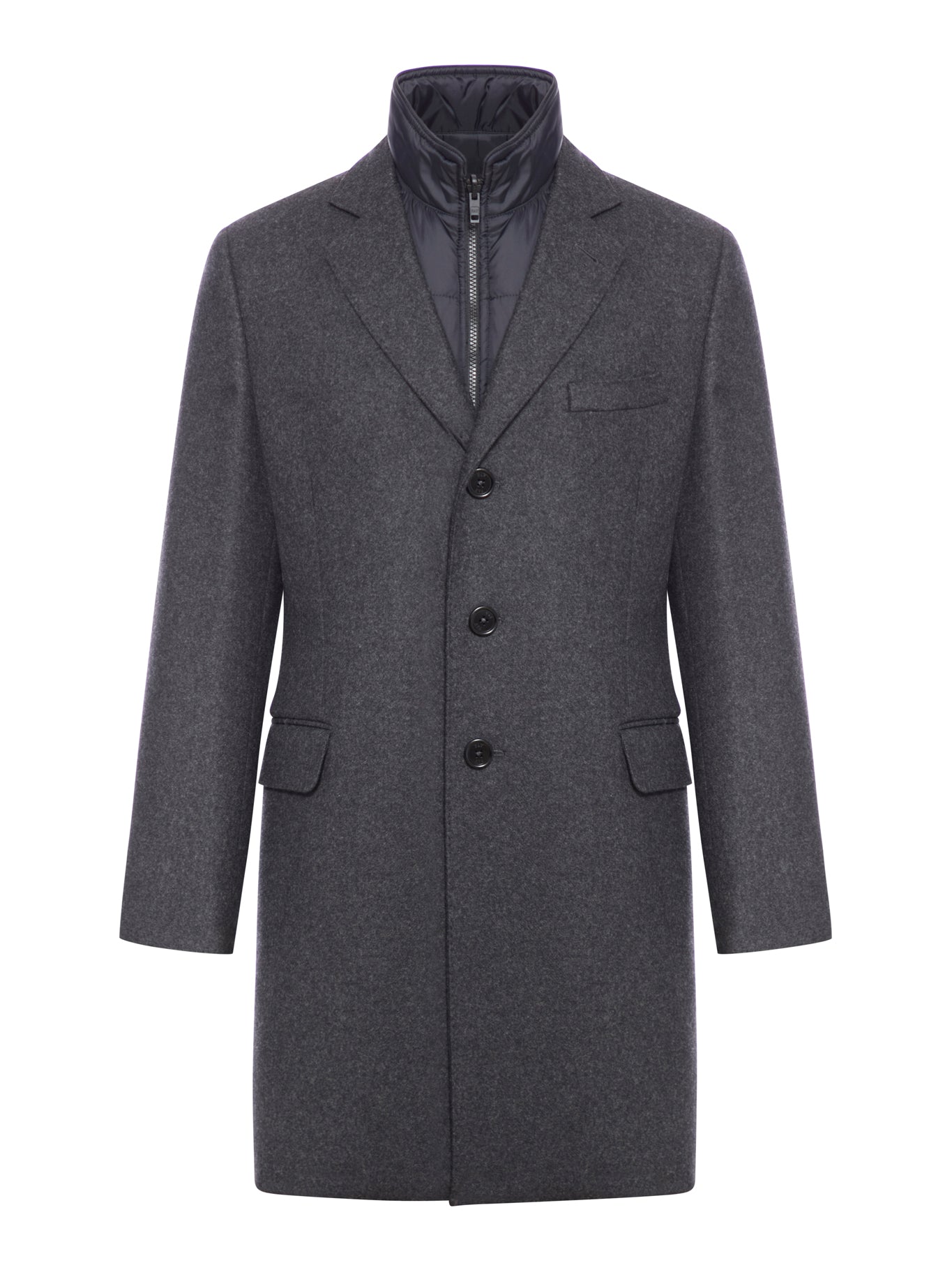 Double Coat in Wool and Cashmere