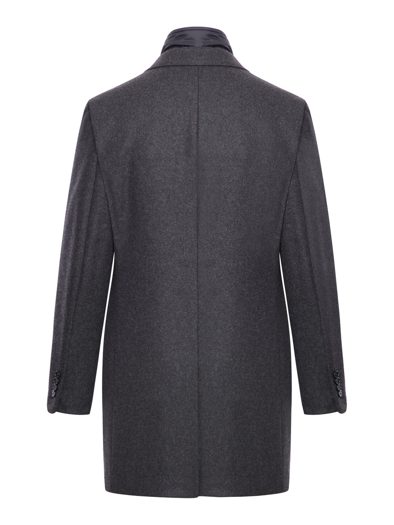 Double Coat in Wool and Cashmere