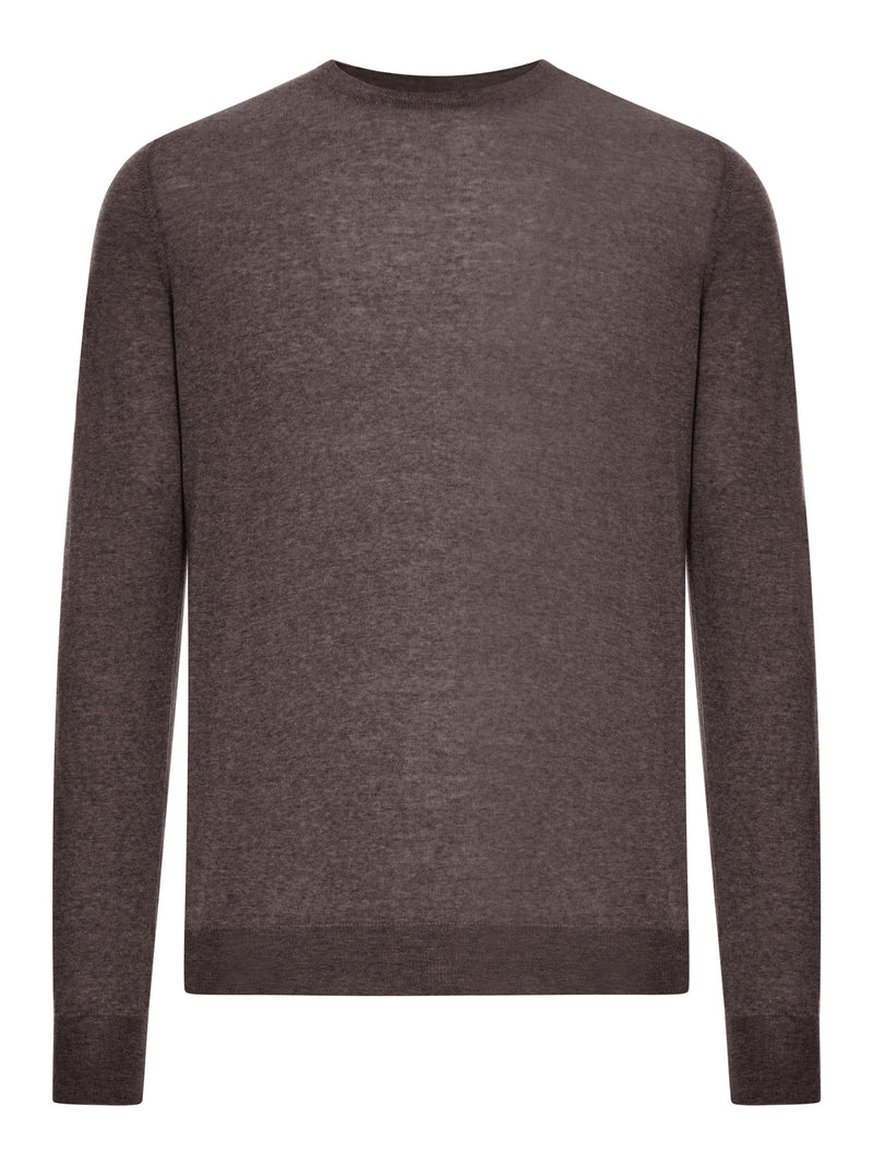 CREWNECK SWEATER IN VIRGIN WOOL