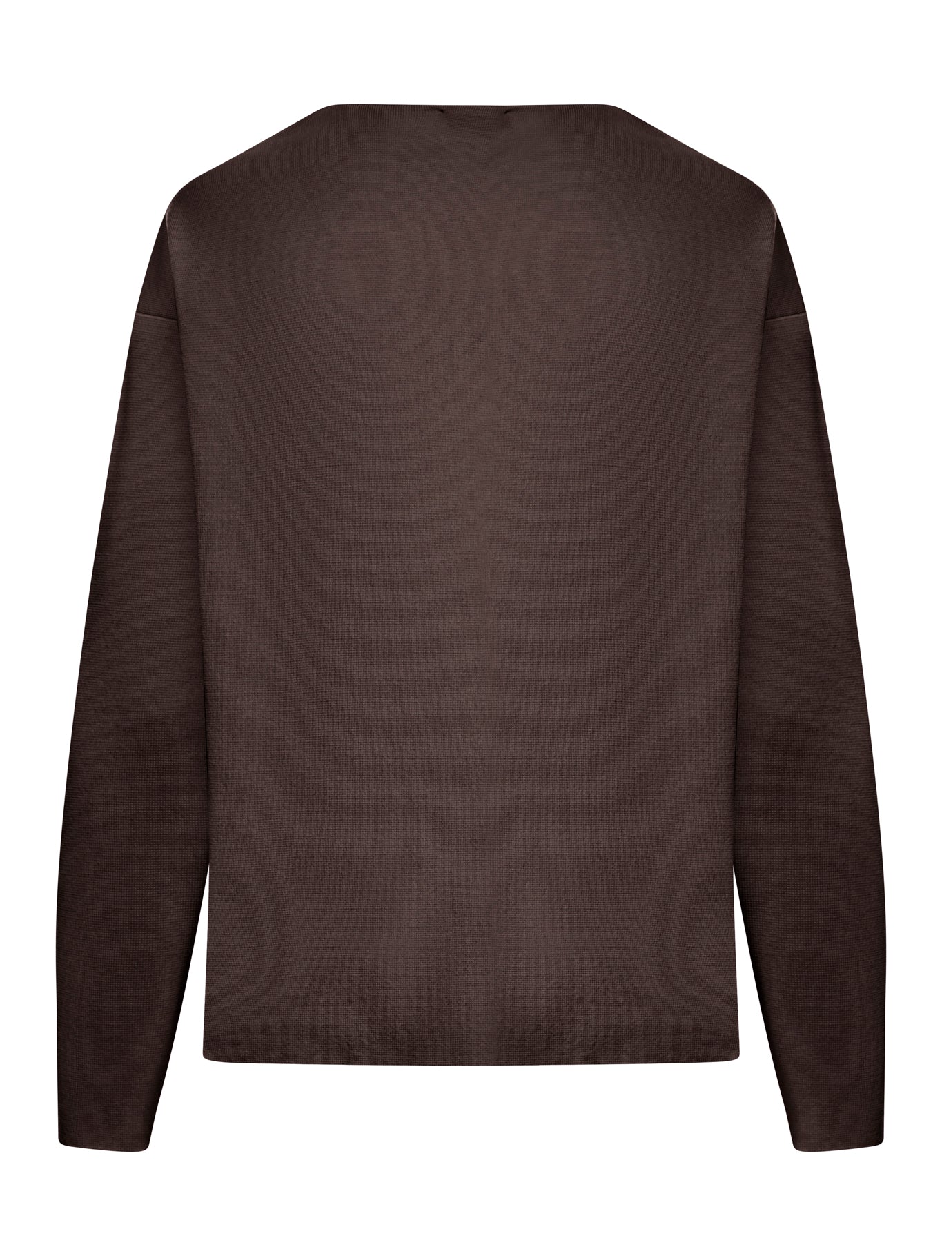 ASYMMETRIC V-NECK SWEATER