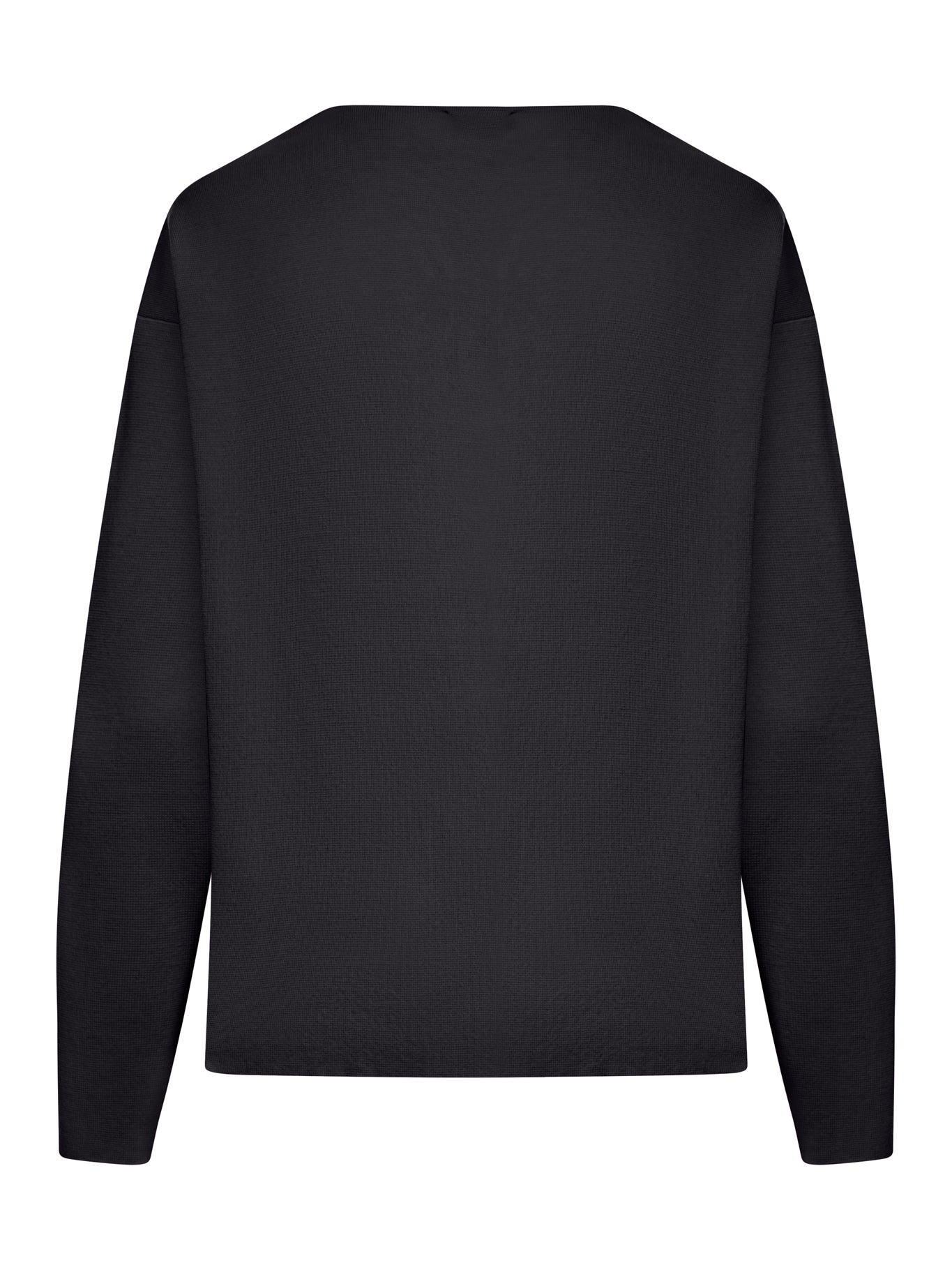 ASYMMETRIC V-NECK SWEATER